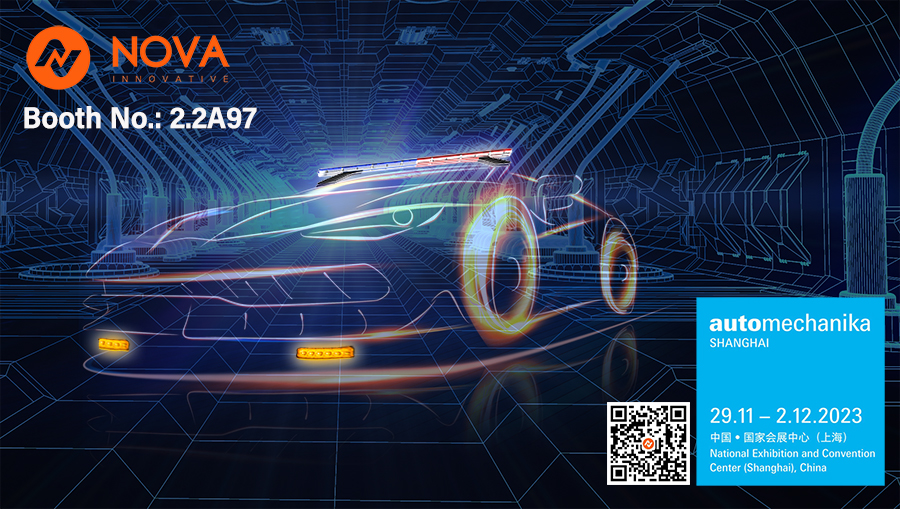 Ningbo Nova Technology Co: Ltd adtende Automechanika Shanghai MMXXIII 